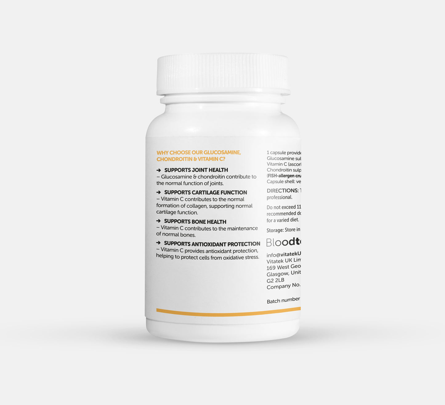 Comprehensive Glucosamine, Chondroitin & Vitamin C