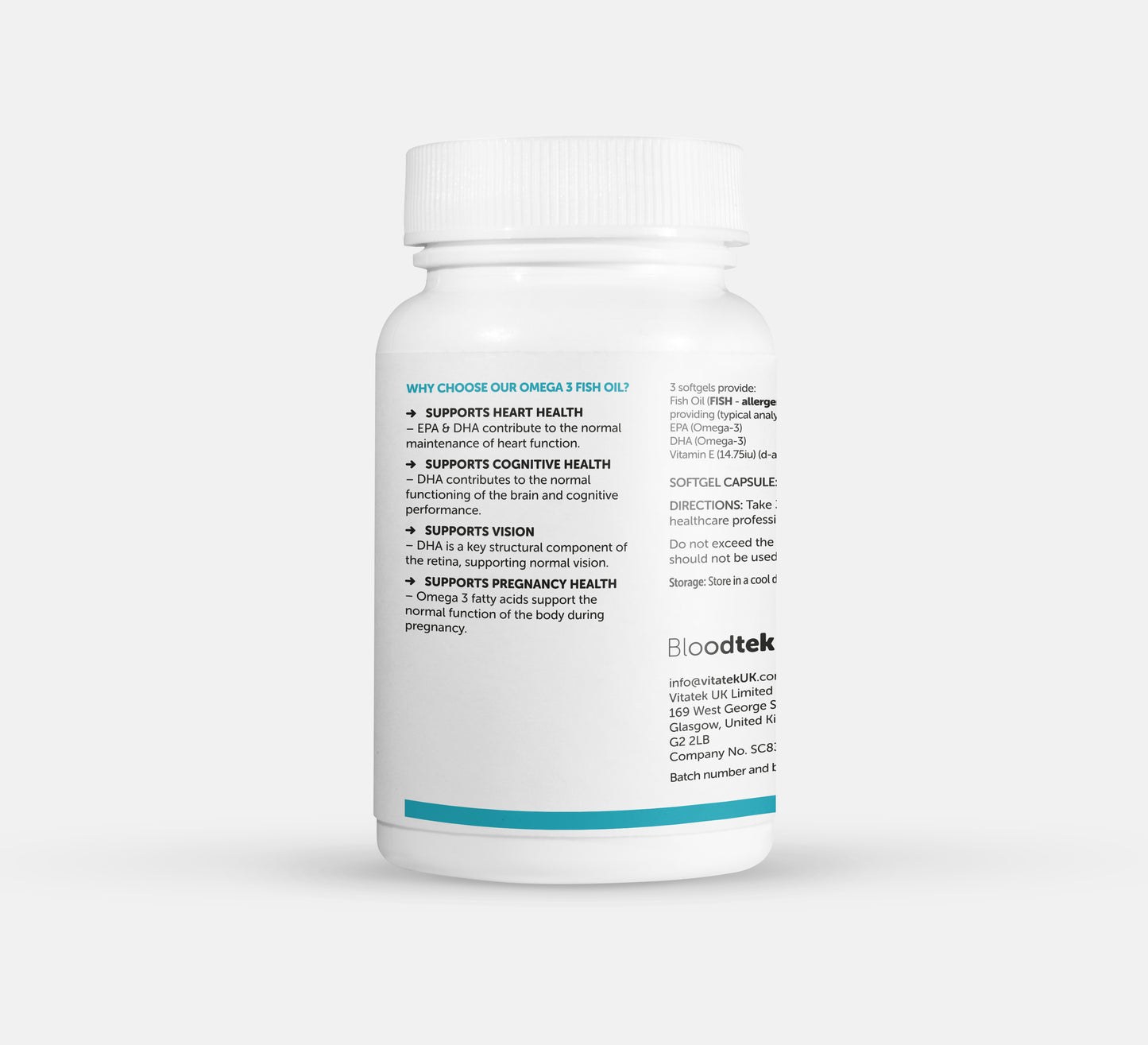 Advanced Omega 3 Fish Oil (3000mg)