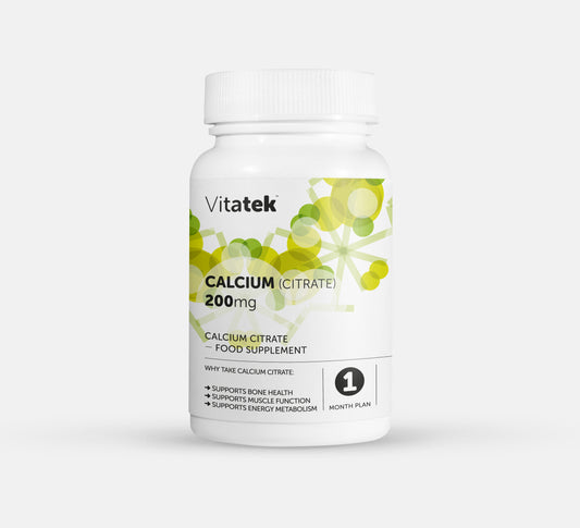 Calcium (Citrate) 200mg