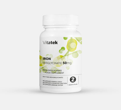Iron (Bisglycinate) 50mg