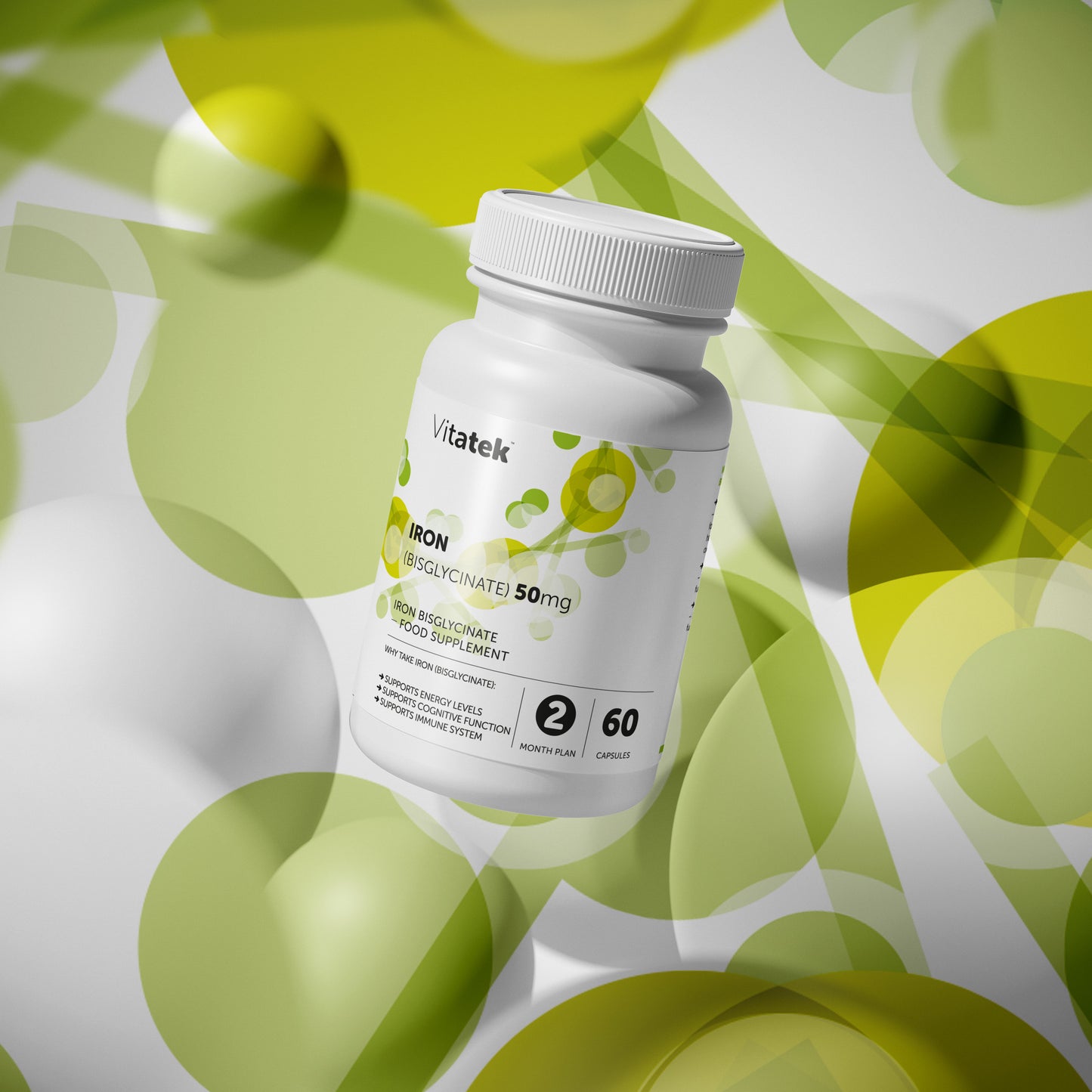 Iron (Bisglycinate) 50mg